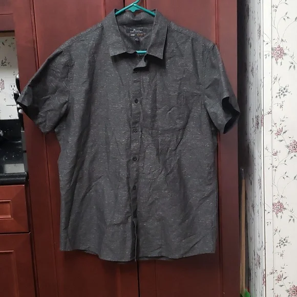 green emerald velvet dress Vintage Marc Anthony Slim Fit Corduroy Shirt main image 0